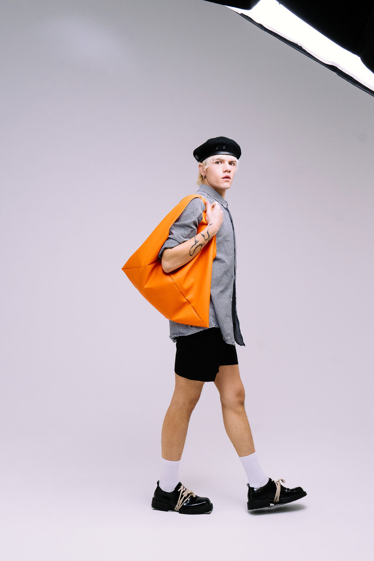 The Rough Cut Bag – Orange